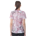 Flower Print Women s Sport Mesh Tee View2