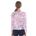 Flower Print Women s Long Sleeve Tee View2