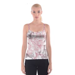 Flower Print Spaghetti Strap Top by jmcdesigns