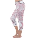 Flower Print Capri Winter Leggings  View2