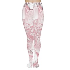 Flower Print Tights by jmcdesigns