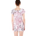 Flower Print Short Sleeve Bodycon Dress View2