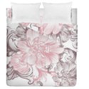 Flower Print Duvet Cover Double Side (Queen Size) View1