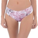 Flower Print Reversible Classic Bikini Bottoms View1