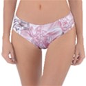 Flower Print Reversible Classic Bikini Bottoms View3