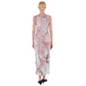 Flower Print Fitted Maxi Dress View2