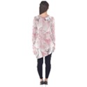 Flower Print Long Sleeve Tunic  View2