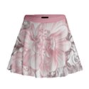 Flower Print Mini Flare Skirt View1