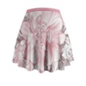 Flower Print Mini Flare Skirt View2