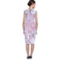 Flower Print Sleeveless Velvet Midi Dress View2