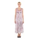 Small Flower Print Sleeveless Maxi Dress View1