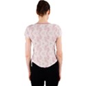 Small Flower Print Crew Neck Crop Top View2