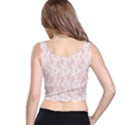 Small Flower Print Crop Top View3