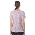 Small Flower Print Women s Sport Mesh Tee View2