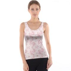 Small Flower Print Tank Top by jmcdesigns