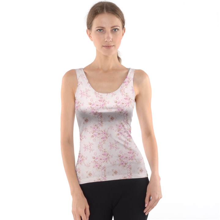 Small Flower Print Tank Top