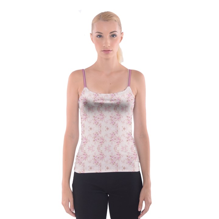 Small Flower Print Spaghetti Strap Top