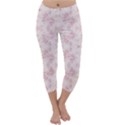 Small Flower Print Capri Winter Leggings  View1