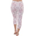 Small Flower Print Capri Winter Leggings  View4