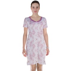 Small Flower Print Short Sleeve Nightdress by jmcdesigns