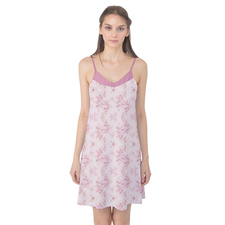 Small Flower Print Camis Nightgown 