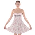 Small Flower Print Strapless Bra Top Dress View1