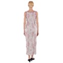 Small Flower Print Fitted Maxi Dress View2