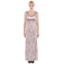 Small Flower Print Maxi Thigh Split Dress View1