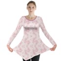 Small Flower Print Long Sleeve Tunic  View1