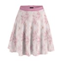 Small Flower Print High Waist Skirt View1