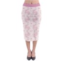 Small Flower Print Midi Pencil Skirt View1