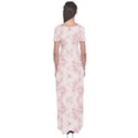 Small Flower Print Short Sleeve Maxi Dress View2