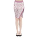 Small Flower Print Midi Wrap Pencil Skirt View1