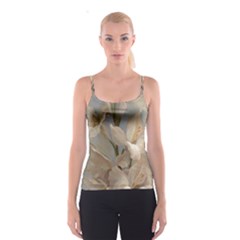 2 Flower Print Design Spaghetti Strap Top by jmcdesigns