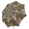 2 Flower Print Design Hook Handle Umbrella (Medium) View2