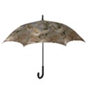 2 Flower Print Design Hook Handle Umbrella (Small) View3