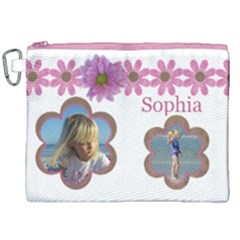 Sophia Canvas Cosmetic Bag (xxl)