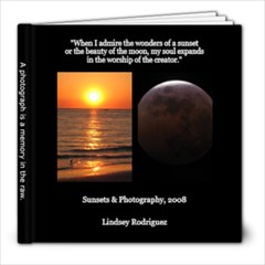 Sunset book - 8x8 Photo Book (20 pages)