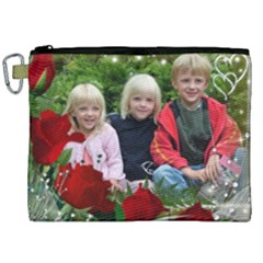 Little red Rose Canvas Cosmetic Bag (XXL) (6 styles)