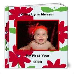 Riley - 8x8 Photo Book (20 pages)