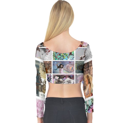 Long Sleeve Crop Top 