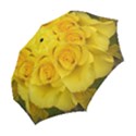 Yellow rose Folding Umbrella View2