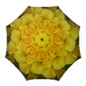 Yellow rose Golf Umbrella View1