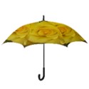 Yellow rose Hook Handle Umbrella (Medium) View3