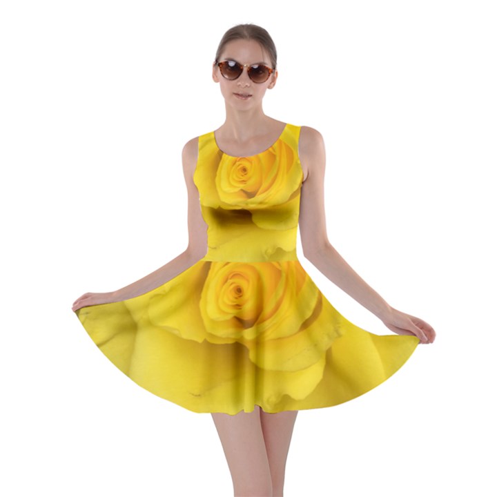 Yellow rose Skater Dress