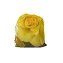 Yellow rose Drawstring Pouch (Medium) View2