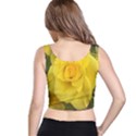 Yellow rose Crop Top View3