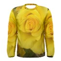 Yellow rose Men s Long Sleeve Tee View1