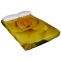 Yellow rose Fitted Sheet (Queen Size) View2