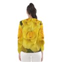 Yellow rose Hooded Wind Breaker (Women) View2